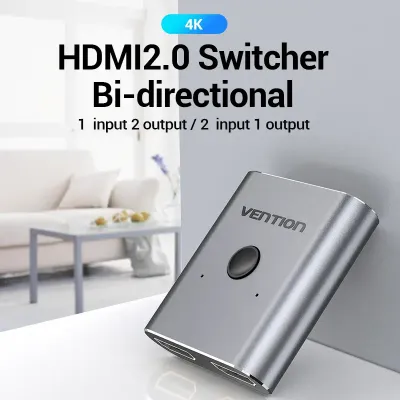 VENTION 2-Port HDMI Bi-Direction Switcher SilverModel # AFUH0