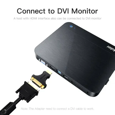 VENTION HDMI Male to DVI (24+5) Female Adapter  BlackModel # AIKB0