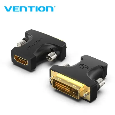 VENTION HDMI Female to DVI (24+1) Male Adapter BlackModel # AILB0