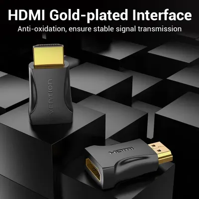 VENTION HDMI Male to Female Adapter Black 2 PackModel # AIMB0-2