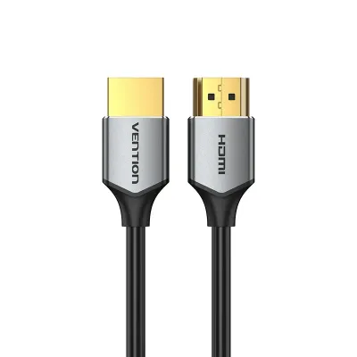 VENTION Ultra Thin HDMI Male to Male HD Cable 0.5M Gray Aluminum Alloy TypeModel # ALEHD