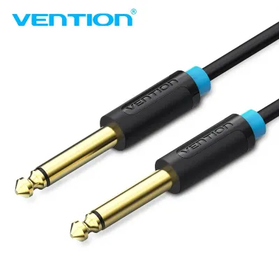 VENTION 6.5mm Male to Male Audio Cable 0.5M BlackModel # BAABD