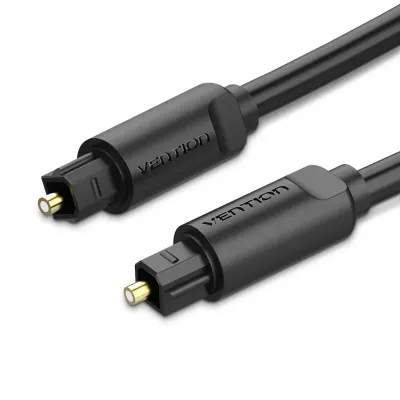 VENTION Optical Fiber Audio Cable 1M BlackModel # BAEBF