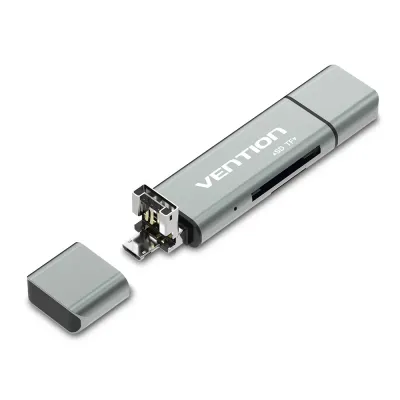 VENTION USB2.0 Multi-function Card Reader GrayModel # CCJH0