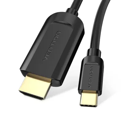 VENTION Type-C to HDMI Cable 1.5M BlackModel # CGUBG