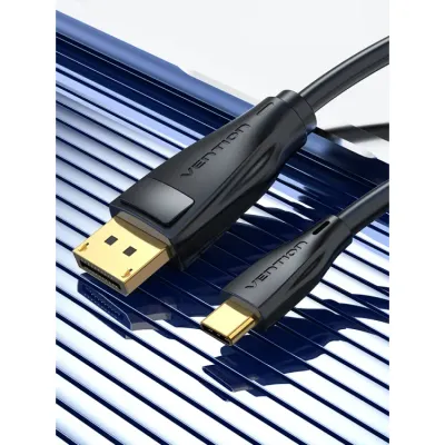 VENTION USB-C to DP Cable 1M BlackModel # CGYBF