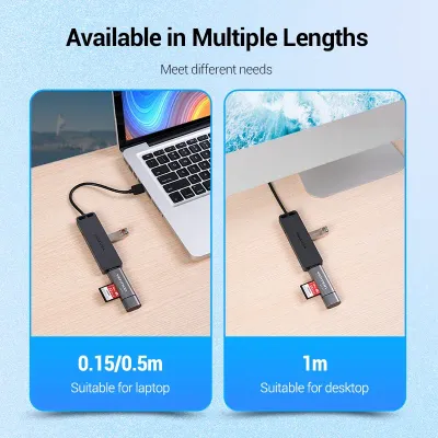 VENTION 4-Port USB 3.0 Hub With Power Supply 0.15 mModel # CHLBB