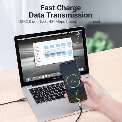 VENTION USB-C to USB 2.0-A Fast Charging Cable 1M Gray Aluminum Alloy TypeModel # COFHF