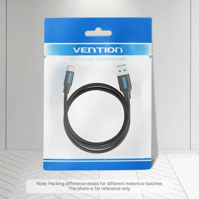 VENTION USB 3.0 A Male to C Male Cable 0.25M Black PVC TypeModel # COZBC