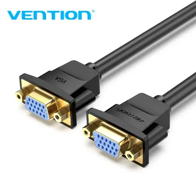 VENTION VGA Female to Female Extension Cable 1M BlackModel # DAHBF