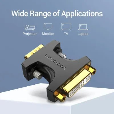 VENTION VGA Male to DVI Female Adapter BlackModel # DDDB0