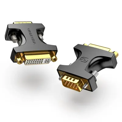 VENTION VGA Male to DVI Female Adapter BlackModel # DDDB0