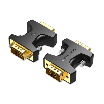 VENTION VGA Male to Male Adapter BlackModel # DDEB0