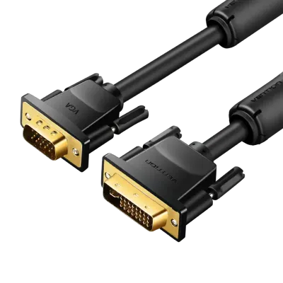 VENTION DVI(24+5) to VGA Cable 1M BlackModel # EACBF