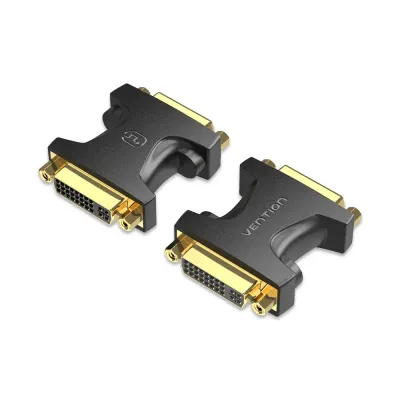 VENTION DVI (24+5) Female to Female Adapter BlackModel # ECHB0