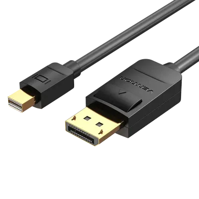 VENTION Mini DP to DP Cable 1.5M BlackModel # HAABG