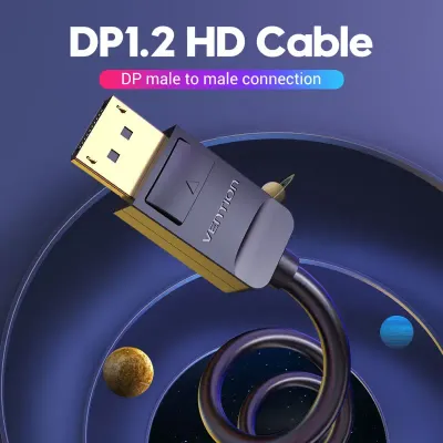 VENTION DP Cable 2M BlackModel # HACBH