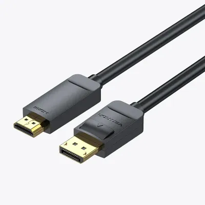 VENTION 4K DisplayPort to HDMI Cable 1M BlackModel # HAGBF