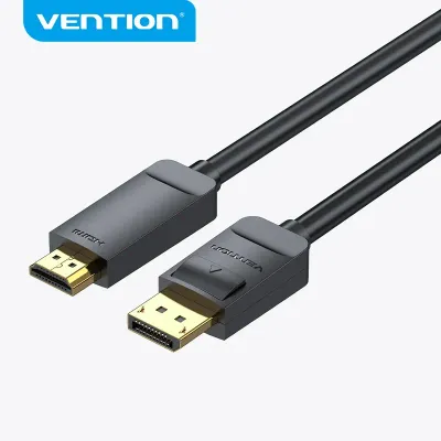 VENTION 4K DisplayPort to HDMI Cable 1.5M BlackModel # HAGBG