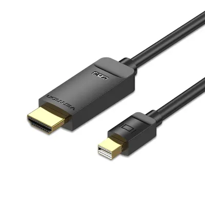 VENTION 4K Mini DisplayPort to HDMI Cable 1.5M BlackModel # HAHBG