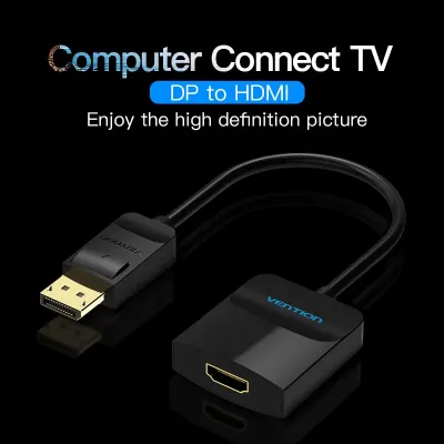 VENTION DP to HDMI Converter 0.15M BlackModel # HBGBB