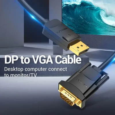 VENTION DP to VGA Cable 3M BlackModel # HBLBI