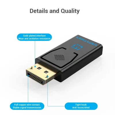 VENTION DP to HDMI AdapterModel # HBMB0