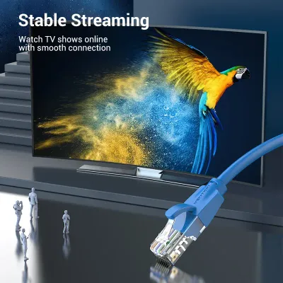VENTION Cat.6 UTP Patch Cable 10M BlueModel # IBELL