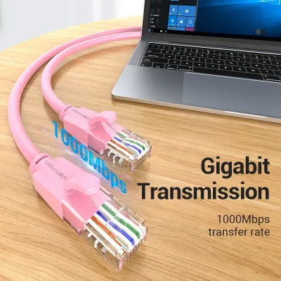 VENTION Cat.6 UTP Patch Cable 1M PinkModel # IBEPF