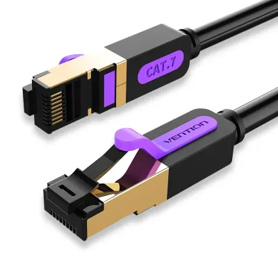 VENTION Cat.7 SSTP Patch Cable 0.5M BlackModel # ICDBD