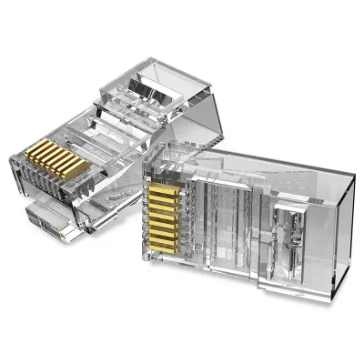 VENTION Cat.6 UTP RJ45 Modular Plug Transparent 50 PackModel # IDDR0-50