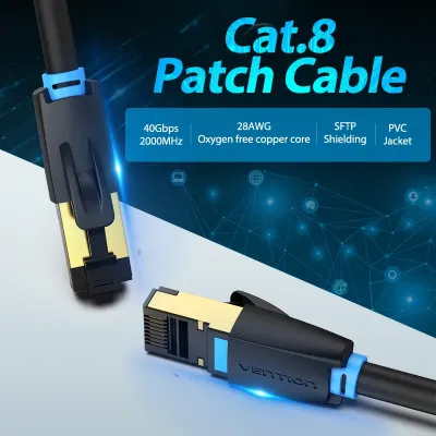 VENTION Cat.8 SSTP Patch Cable 0.5M Black
B0811S8JP9Model # IKABD