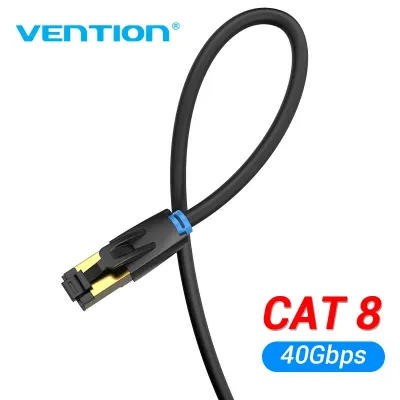 VENTION Cat.8 SSTP Patch Cable 8M BlackModel # IKABK