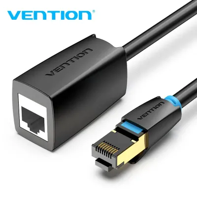 VENTION Cat.8 SSTP Extension Patch Cable 0.5M BlackModel # IKHBD