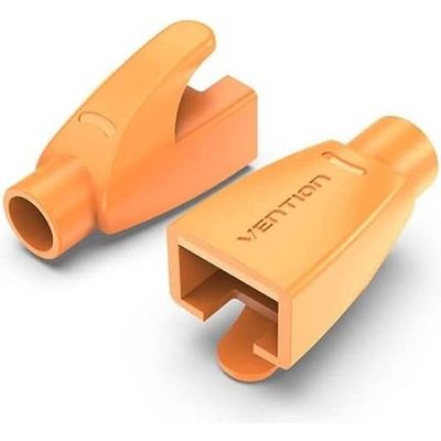 VENTION RJ45 Strain Relief Boots Orange PVC Type 100 PackModel # IODO0-100