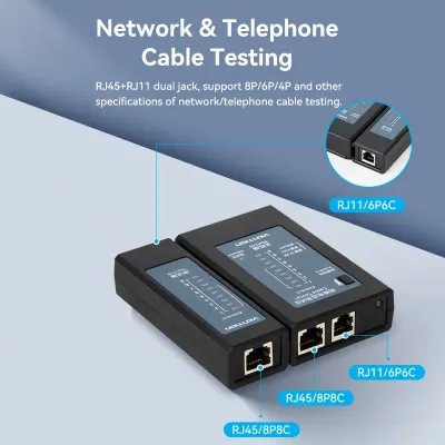 VENTION Manual Network Cable Tester BlackModel # KEFB0