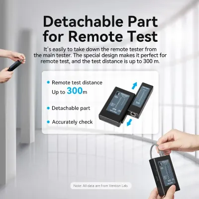 VENTION Manual Network Cable Tester BlackModel # KEFB0