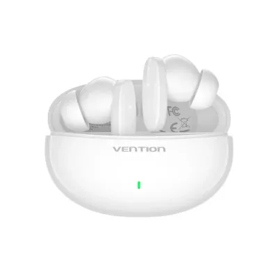 VENTION HiFun Ture Wireless Bluetooth Earbuds WhiteModel # NBFW0