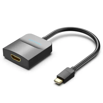 VENTION Type-C to HDMI Adapter 0.15M Black ABS TypeModel # TDCBB