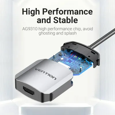 VENTION USB-C to HDMI Converter 0.15M Gray Aluminum Alloy TypeModel # TDEHB