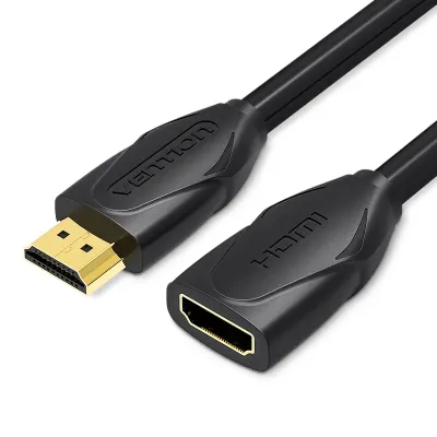 VENTION HDMI Extension Cable 1M Black (B08GQR2ZNT)Model # VAA-B06-B100