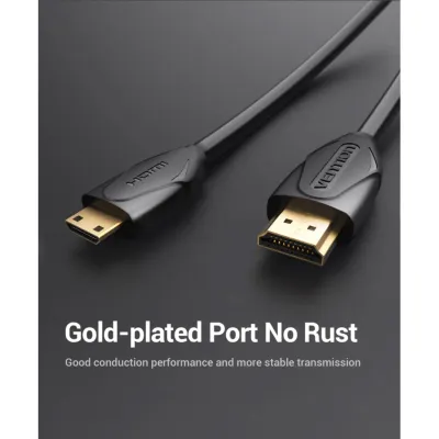 VENTION Mini HDMI Cable 1M BlackModel # VAA-D02-B100