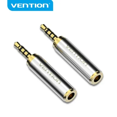 3.5mm Female to 2.5mm Male Adapter Gold Pack of 2