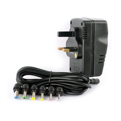 Terminator AC/DC Power Adaptor Regulated Switching 7 Way 1800mA Input 110/240V 50/60Hz With Output DC 3-15V