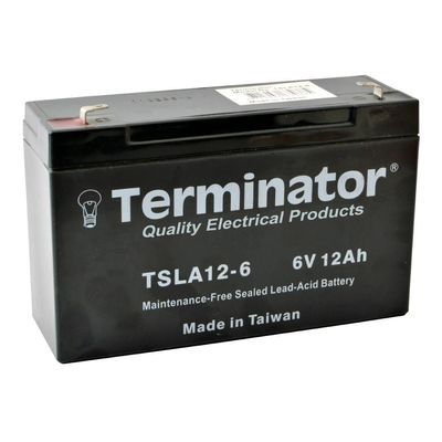 Terminator SLA Battery 6V-12Ah (Taiwan)