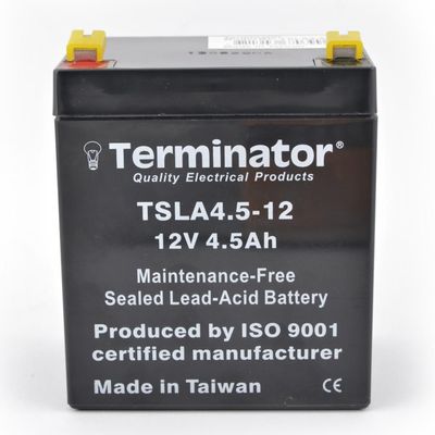 Terminator Terminator Sealed Lead Acid Battery TSLA 4.5-12,12V-4.5Ah