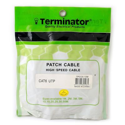Terminator Patch Cord Cable CAT6 10M