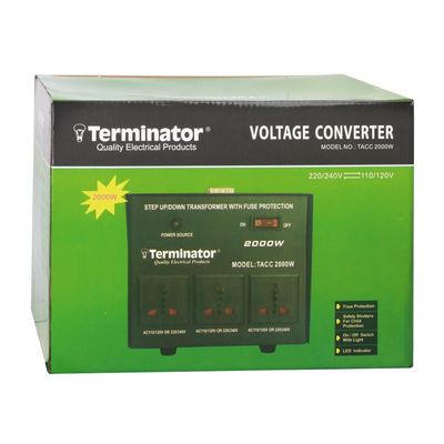 Terminator Ac/Ac Voltage Converter 2000W