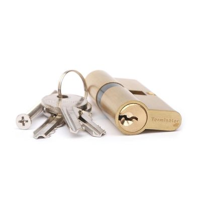 Terminator Cylinder Door Lock with 3keys (35X35X35SB)