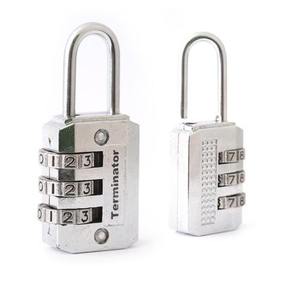 Terminator Pad Lock (20mm) (Silver)